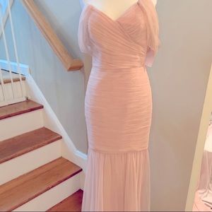 Amsale G834U Blush mermaid dress size 6